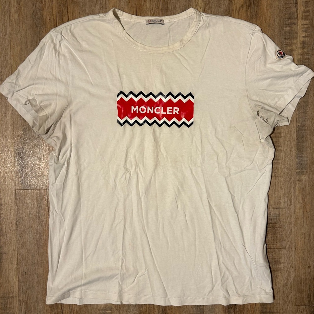 Moncler maglia logo t-shirt